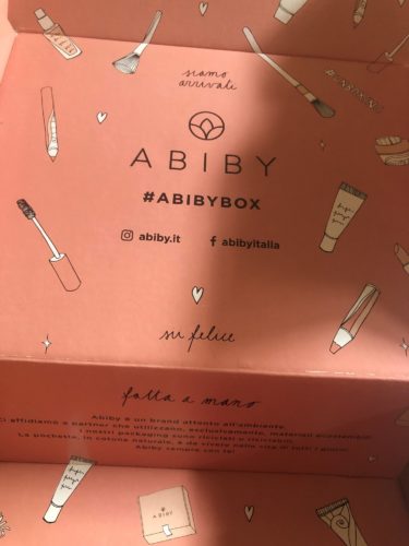 abiby- beauty box- come funziona